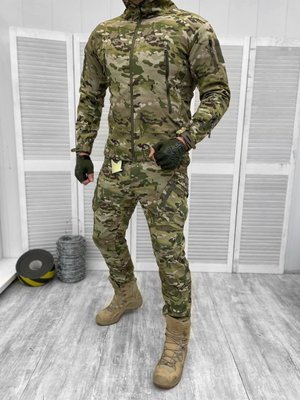 Тактичний військовий костюм Attac ( Куртка + Штани ), Колір: Мультикам, Розмір: L 10058JTK фото