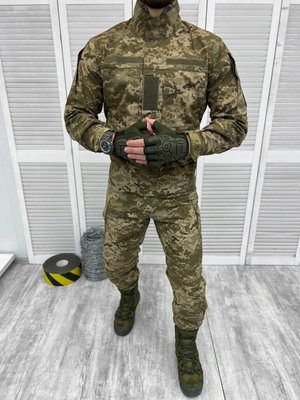 Тактический военный костюм Уставной ГОСТ ( Китель + Штаны ), Цвет: Пиксель ВСУ, Размер: L 10079JTK фото