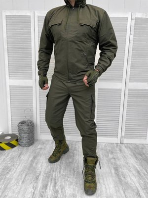 Тактичний військовий костюм Nation ( Китель + Штани ), Колір: Олива, Розмір: L 10061JTK фото