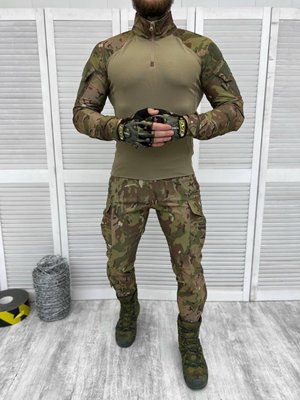 Тактичний військовий костюм Fastex ( Убакс + Штани ), Колір: Мультикам, Розмір: L 10095JTK фото